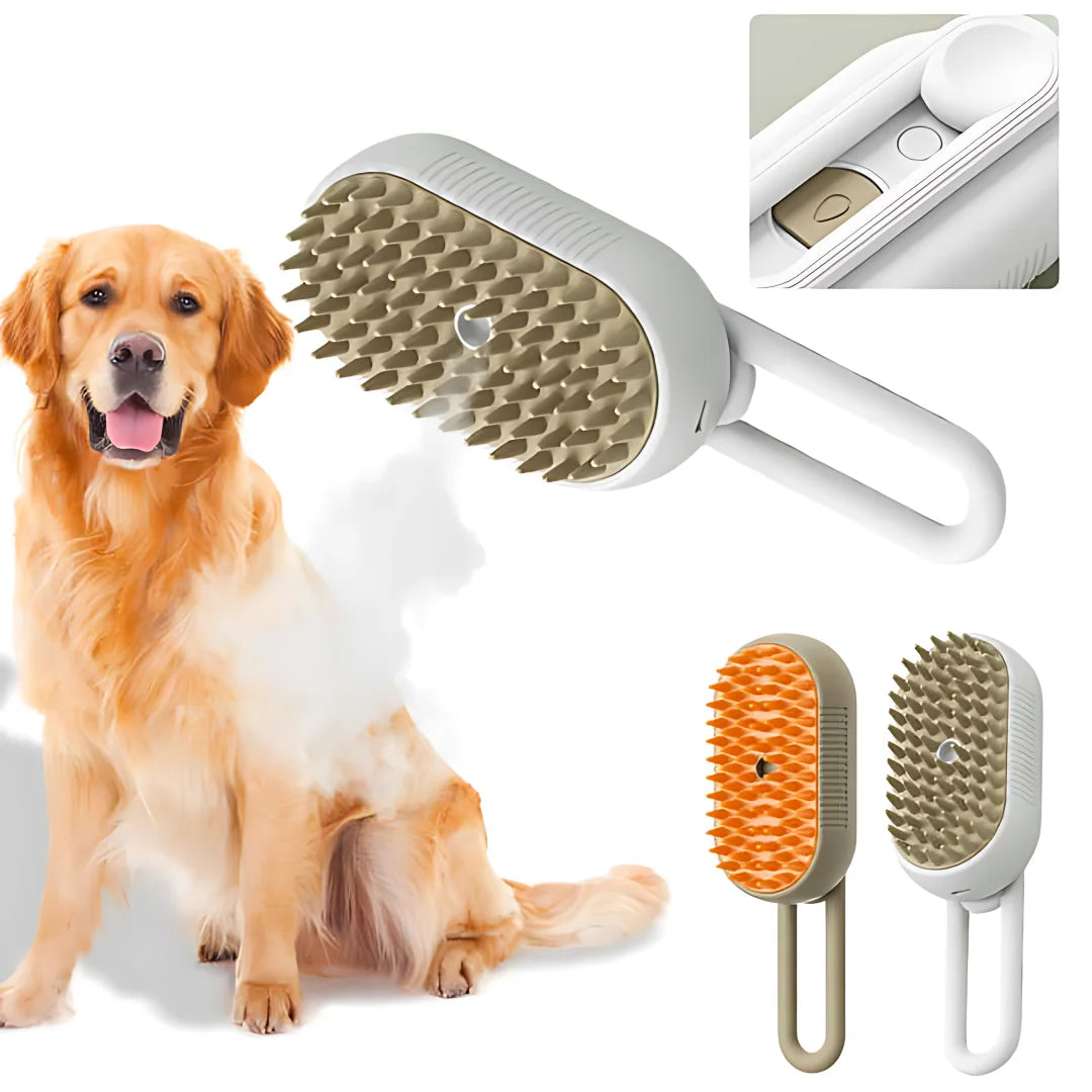 Electric Dog Brush Steam Grooming Tool Pet Hair Care MyPet24