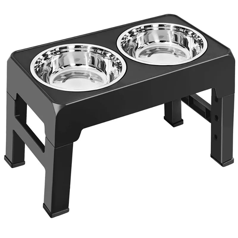 Elevated Dog Feeding Station - MyPet24 MyPet24 Black / Slow Food And Float MyPet24 Elevated Dog Feeding Station