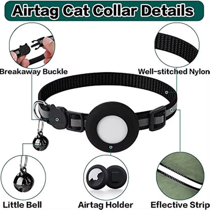 Airtag Cat Collar Breakaway - MyPet24 MyPet24 My Store Airtag Cat Collar Breakaway