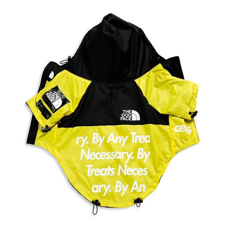 Dog Raincoat Windbreaker - French Bulldog &amp; Chihuahua Hoodie - MyPet24 MyPet24 Yellow / S MyPet24 Dog Raincoat Windbreaker - French Bulldog &amp; Chihuahua Hoodie