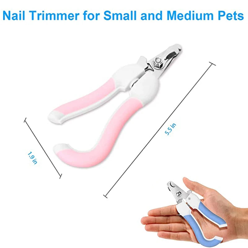 Stainless Steel Pet Nail Clipper - Professional Dog &amp; Cat Trimmer - MyPet24 MyPet24 MyPet24 Stainless Steel Pet Nail Clipper - Professional Dog &amp; Cat Trimmer