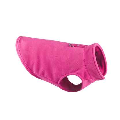 Winter Fleece Pet Dog Clothes - MyPet24 MyPet24 Pink / M MyPet24 Winter Fleece Pet Dog Clothes