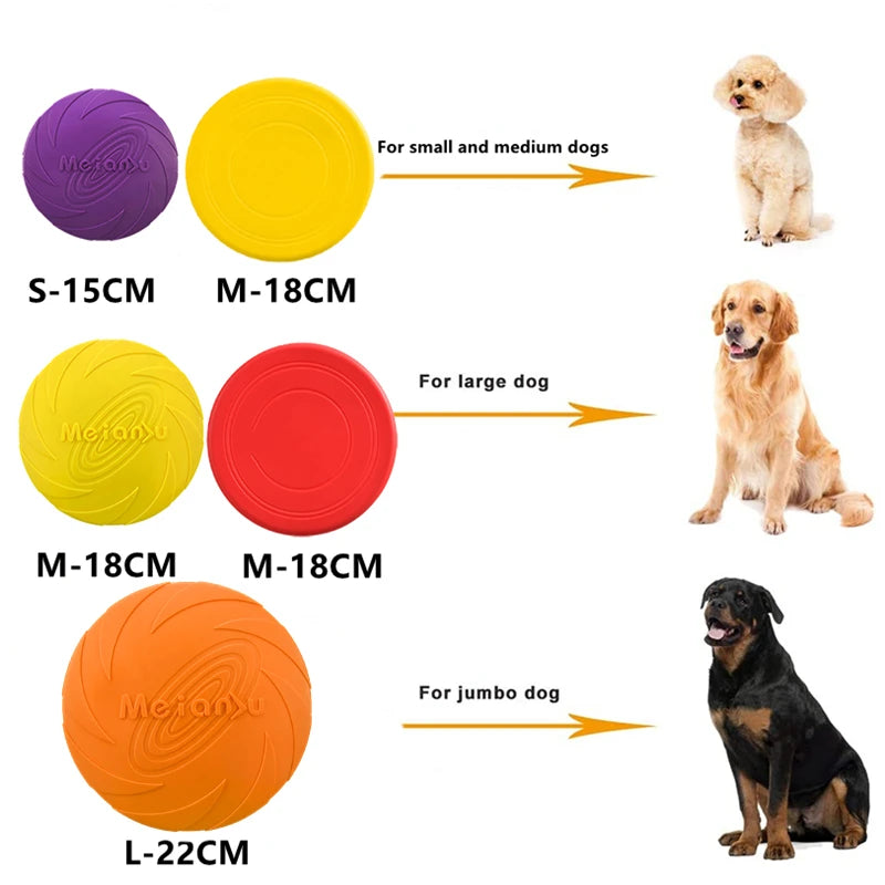 OUZEY Bite-Resistant Dog Training Flying Disc Toy - MyPet24 MyPet24 MyPet24 OUZEY Bite-Resistant Dog Training Flying Disc Toy