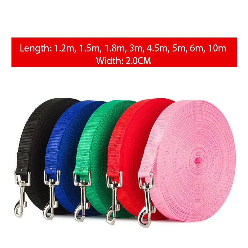 Adjustable Rope Leash for Dogs – Outdoor Training &amp; Running