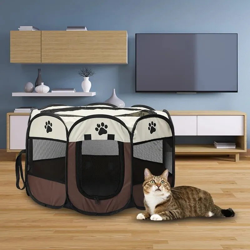 Foldable Pet Tent Kennel - MyPet24 MyPet24 MyPet24 Foldable Pet Tent Kennel