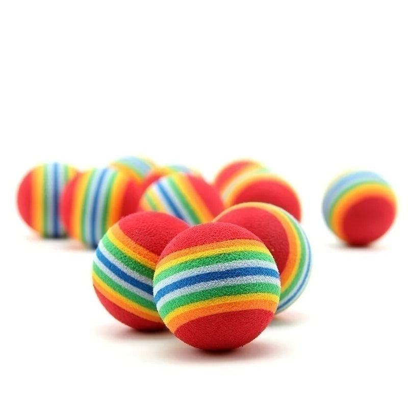 10pcs Pet Ball Toy - MyPet24 MyPet24 MyPet24 10pcs Pet Ball Toy