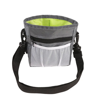 Portable Dog Training Waist Bag - Treat &amp; Snack Pouch - MyPet24 MyPet24 Gray MyPet24 Portable Dog Training Waist Bag - Treat &amp; Snack Pouch