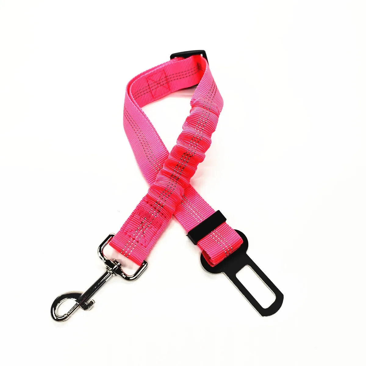 Adjustable Pet Car Seat Belt – Safety Harness Clip for Dogs - MyPet24 MyPet24 46-Rose MyPet24 Adjustable Pet Car Seat Belt – Safety Harness Clip for Dogs