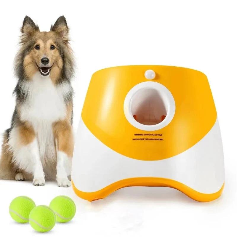 Automatic Tennis Thrower Dog Toy - MyPet24 MyPet24 MyPet24 Automatic Tennis Thrower Dog Toy