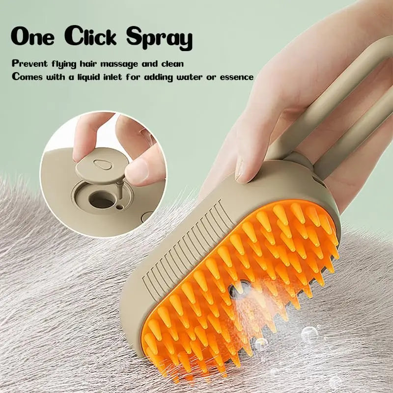 Electric Steam Dog Brush - MyPet24 MyPet24 MyPet24 Electric Steam Dog Brush