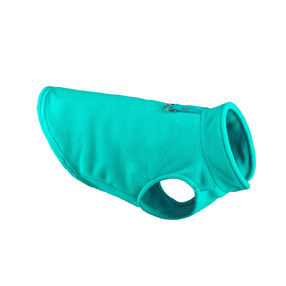 Winter Fleece Pet Dog Clothes - MyPet24 MyPet24 Cyan / S MyPet24 Winter Fleece Pet Dog Clothes