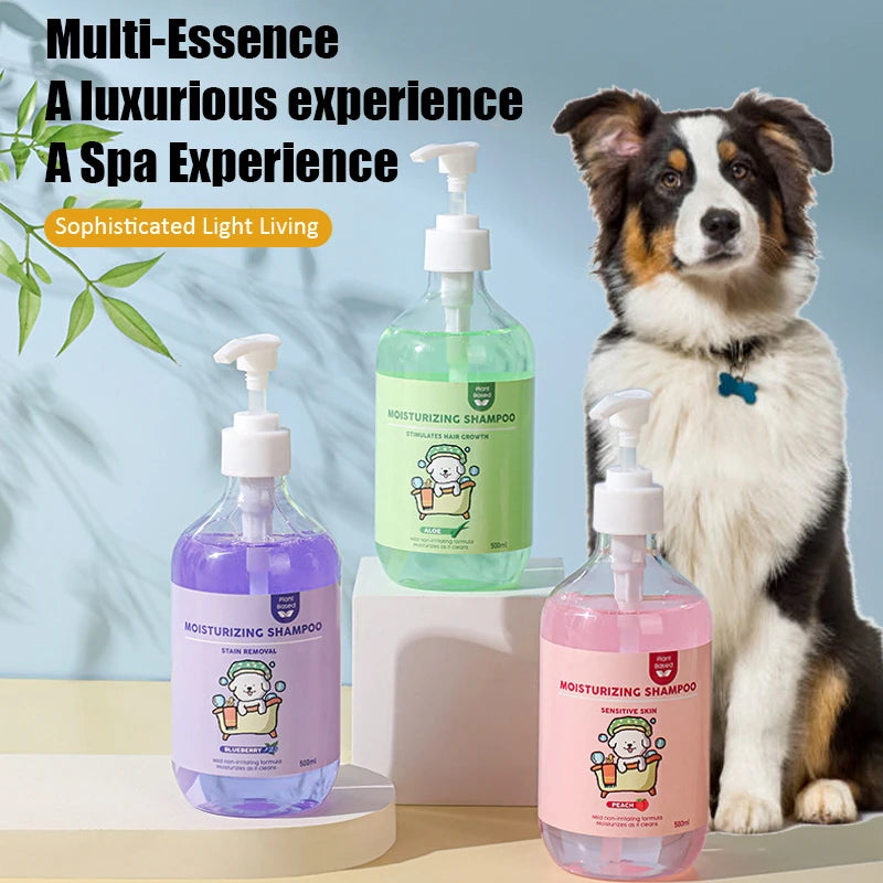 &quot;500ML 2-in-1 Cat &amp; Dog Deodorizing Shampoo – Fragrance &amp; Tangle-Free Care