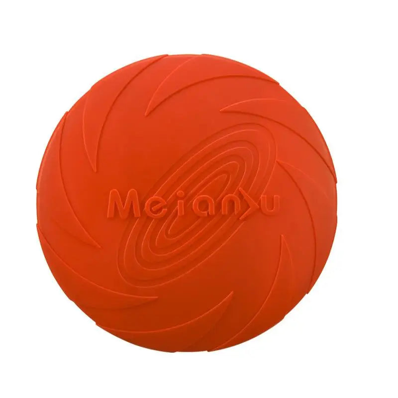 OUZEY Bite-Resistant Dog Training Flying Disc Toy - MyPet24 MyPet24 Red / 18CM MyPet24 OUZEY Bite-Resistant Dog Training Flying Disc Toy