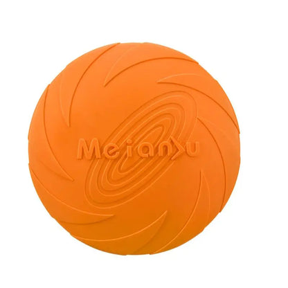 OUZEY Bite-Resistant Dog Training Flying Disc Toy - MyPet24 MyPet24 orange / 18CM MyPet24 OUZEY Bite-Resistant Dog Training Flying Disc Toy