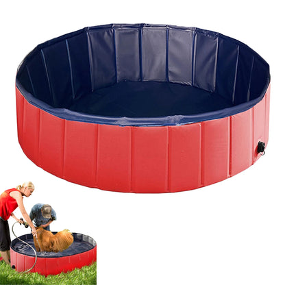 Portable Dogs Kiddie Pools - MyPet24 MyPet24 Red / M MyPet24 Portable Dogs Kiddie Pools