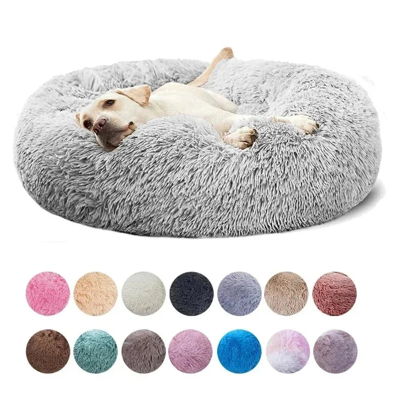 40-90cm Super Soft Plush Dog Bed - Winter Warm Cat Nest - MyPet24 MyPet24 MyPet24 40-90cm Super Soft Plush Dog Bed - Winter Warm Cat Nest