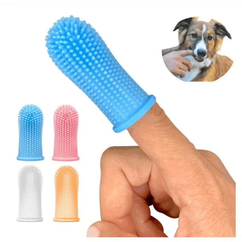 Soft Silicone Pet Toothbrush for Dogs &amp; Cats - MyPet24 MyPet24 MyPet24 Soft Silicone Pet Toothbrush for Dogs &amp; Cats