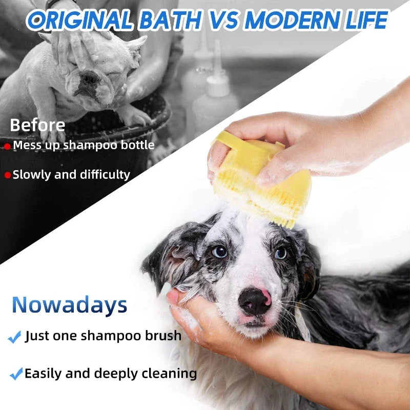 Pet Bath Shampoo Brush - MyPet24 MyPet24 MyPet24 Pet Bath Shampoo Brush