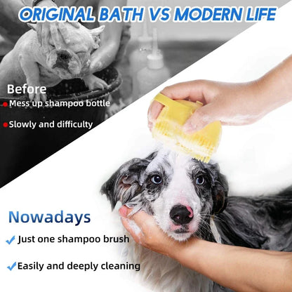 Pet Bath Shampoo Brush - MyPet24 MyPet24 MyPet24 Pet Bath Shampoo Brush