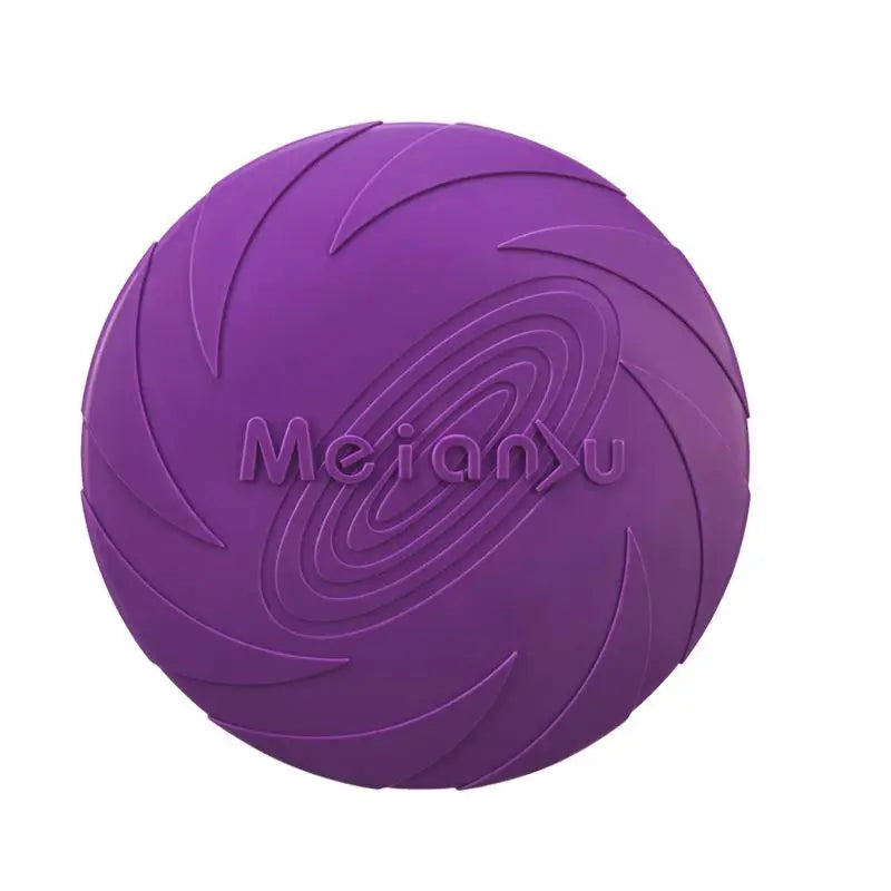 OUZEY Bite-Resistant Dog Training Flying Disc Toy - MyPet24 MyPet24 PURPLE / 22CM MyPet24 OUZEY Bite-Resistant Dog Training Flying Disc Toy