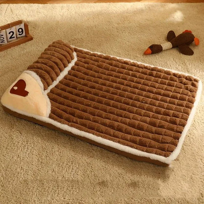 Pet Mattress Bed - MyPet24 MyPet24 Chocolate / 75x45cm MyPet24 Pet Mattress Bed