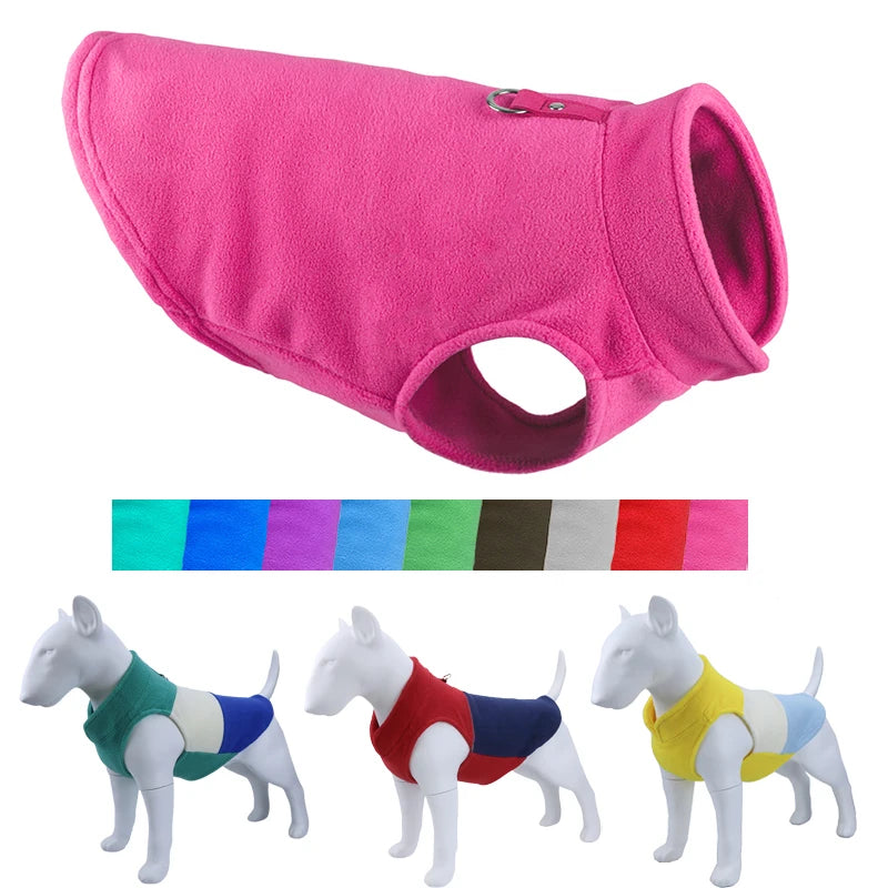 Winter Fleece Pet Dog Clothes - MyPet24 MyPet24 MyPet24 Winter Fleece Pet Dog Clothes