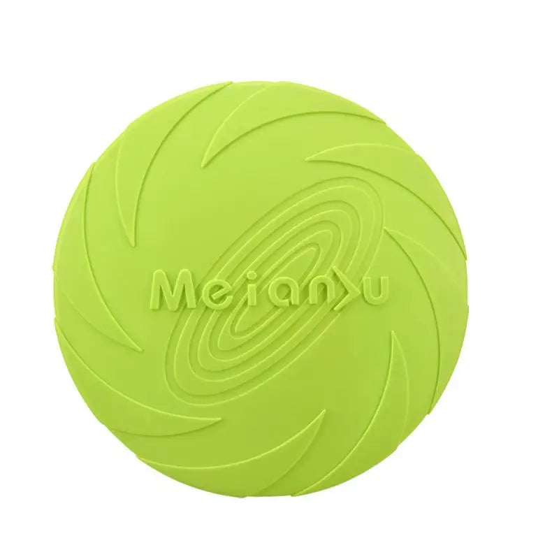 OUZEY Bite-Resistant Dog Training Flying Disc Toy - MyPet24 MyPet24 green / 15CM MyPet24 OUZEY Bite-Resistant Dog Training Flying Disc Toy