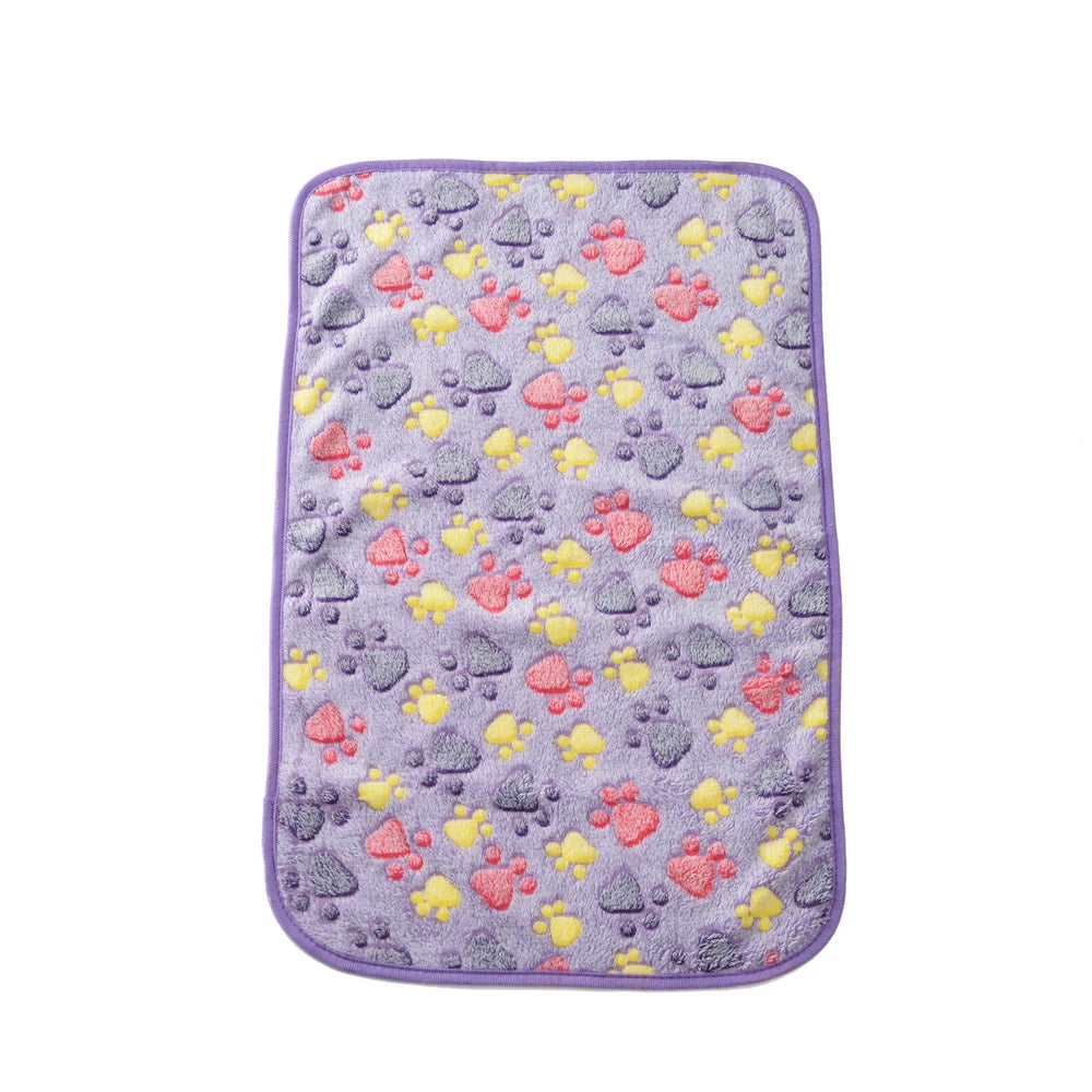 Fleece Pet Bed Blanket - MyPet24 MyPet24 Purple / 104x76cm MyPet24 Fleece Pet Bed Blanket