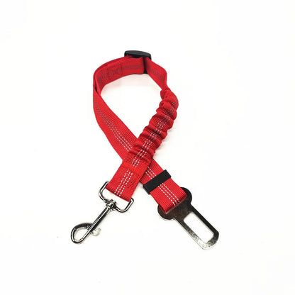 Adjustable Pet Car Seat Belt – Safety Harness Clip for Dogs - MyPet24 MyPet24 46-Red MyPet24 Adjustable Pet Car Seat Belt – Safety Harness Clip for Dogs