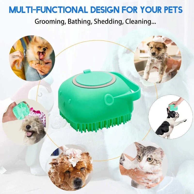 Pet Bath Shampoo Brush - MyPet24 MyPet24 MyPet24 Pet Bath Shampoo Brush