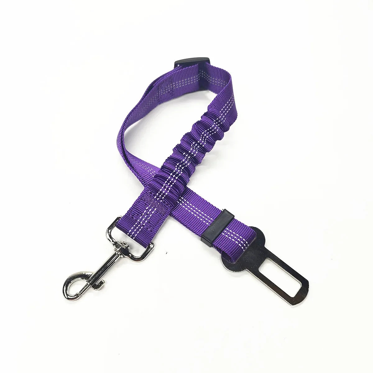 Adjustable Pet Car Seat Belt – Safety Harness Clip for Dogs - MyPet24 MyPet24 46-Purple MyPet24 Adjustable Pet Car Seat Belt – Safety Harness Clip for Dogs