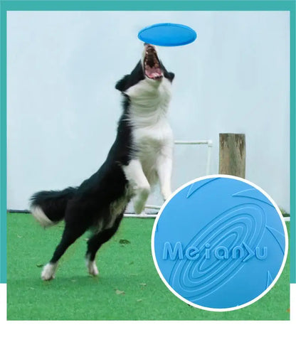 OUZEY Bite-Resistant Dog Training Flying Disc Toy - MyPet24 MyPet24 MyPet24 OUZEY Bite-Resistant Dog Training Flying Disc Toy