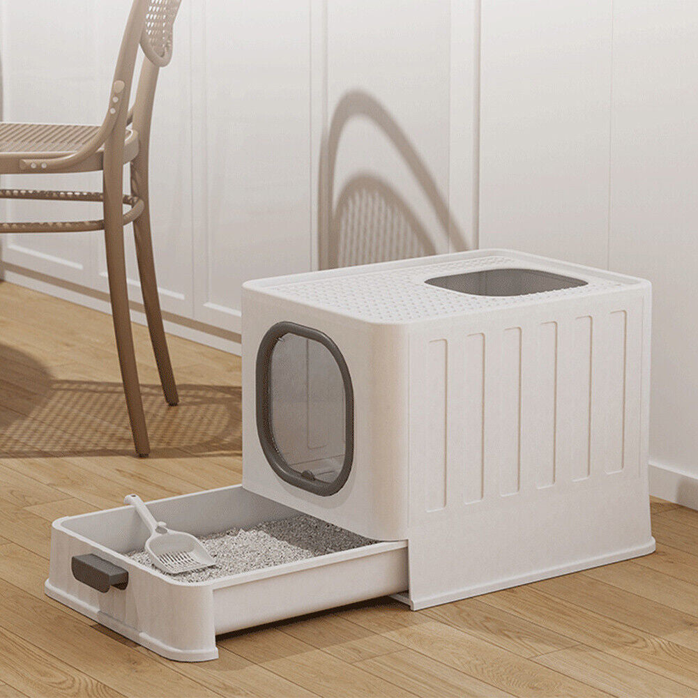 Cat Litter Box with Drawer - MyPet24 MyPet24 My Store Cat Litter Box with Drawer